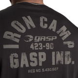 Gasp Iron Camp Raglan LS