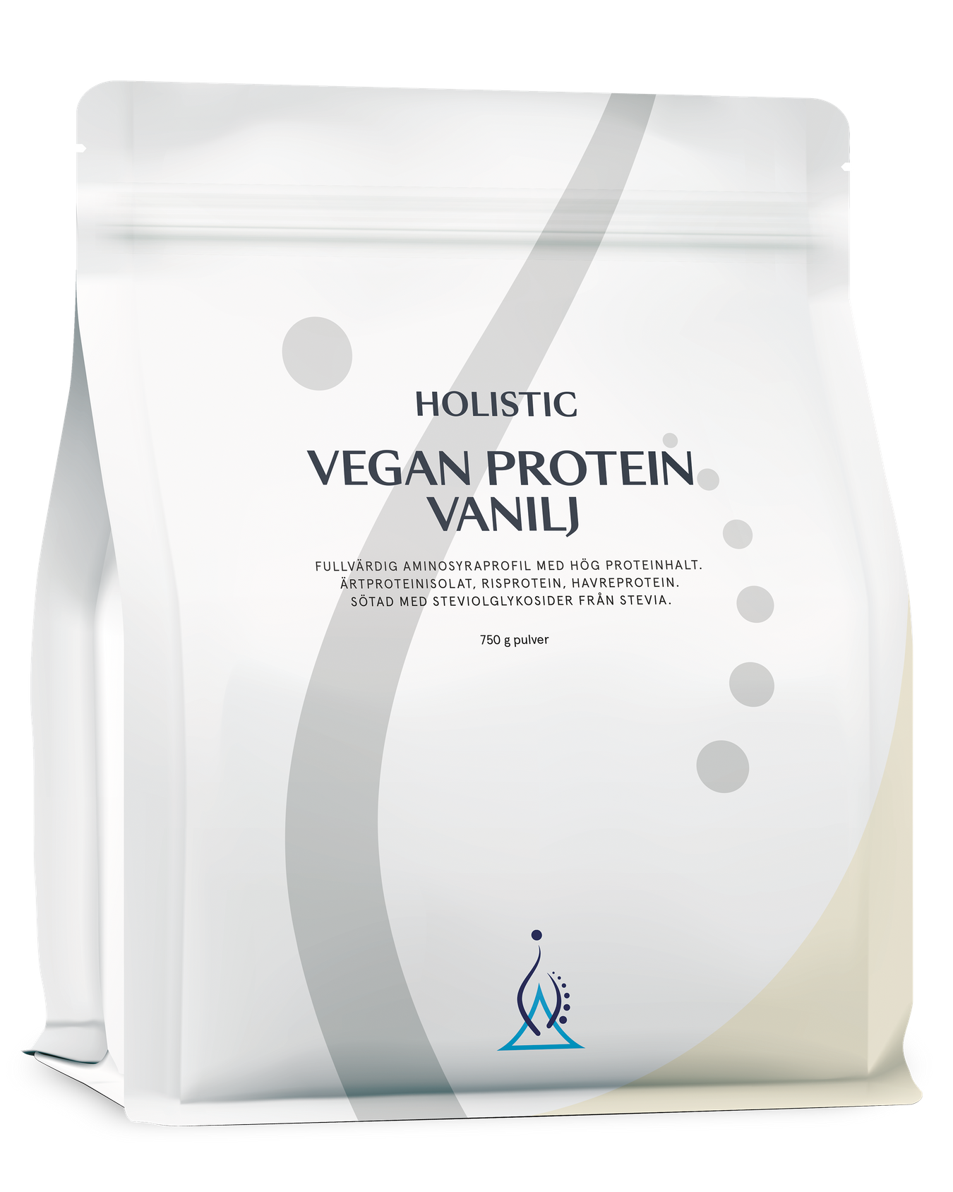 Holistic Vegan protein vanilj, 750g
