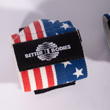 Better Bodies USA Flag Wrist Wraps