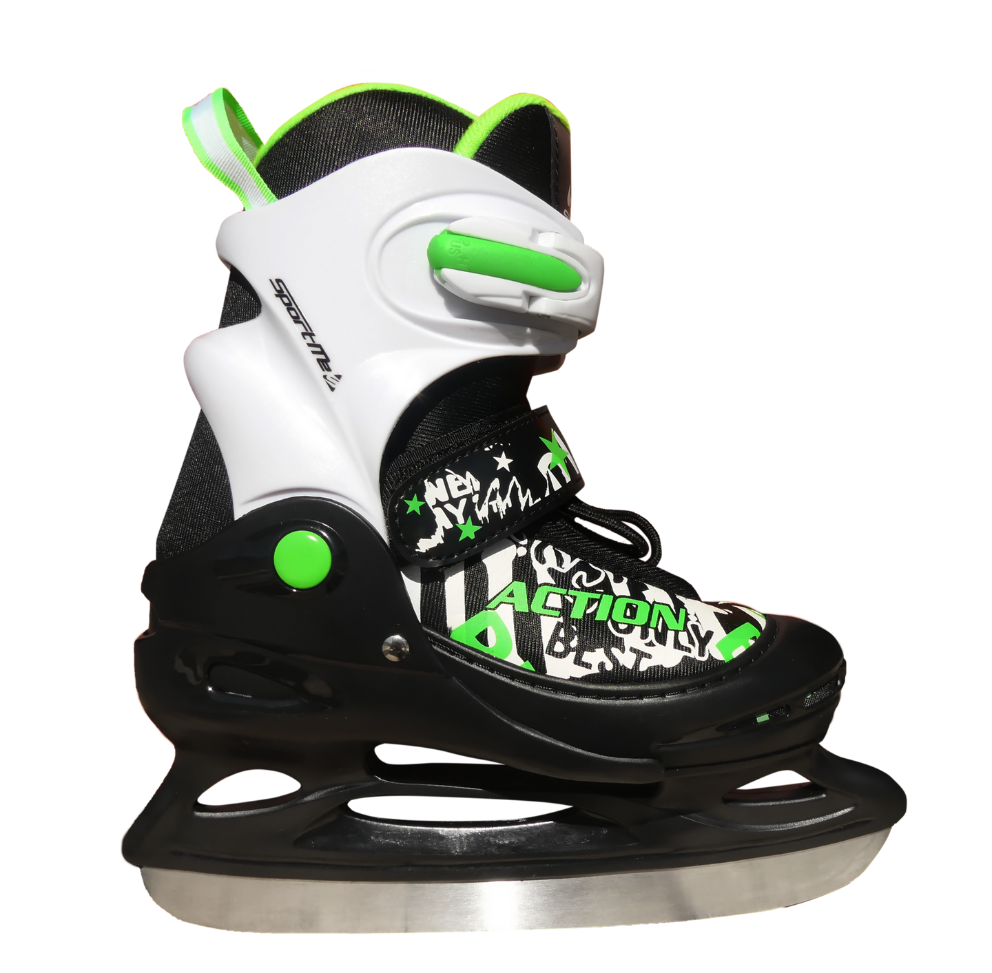 SportMe Skridsko Grön stl 30-33