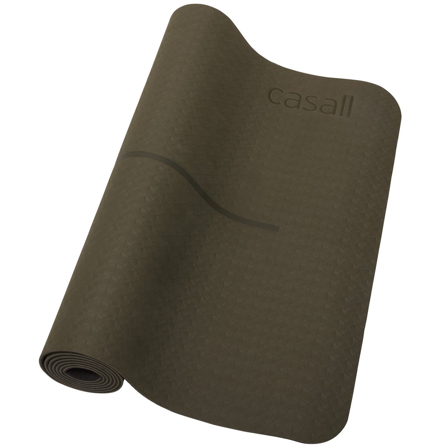 Casall Yoga mat position 4mm Forest Green/Black