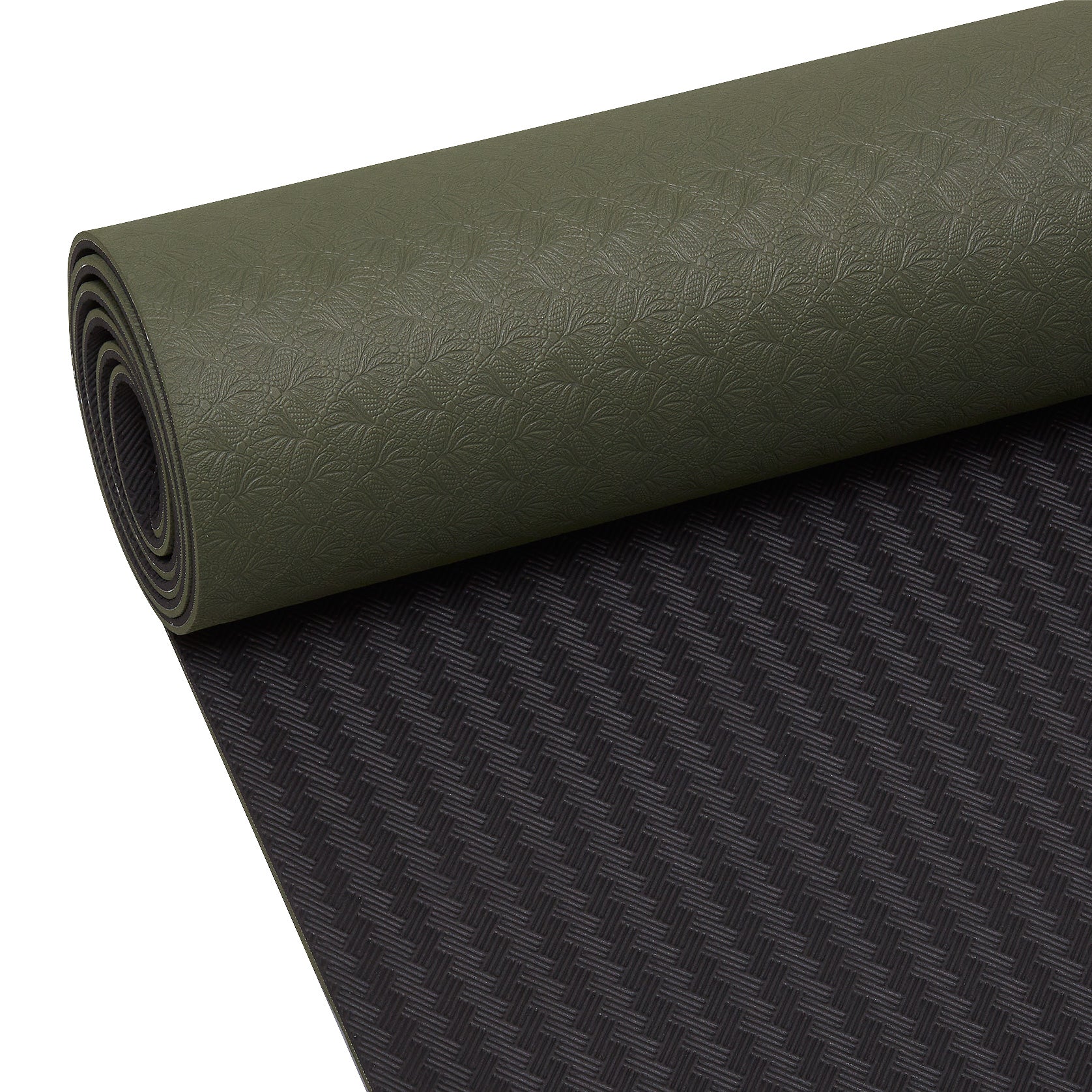 Casall Yoga mat position 4mm Forest Green/Black