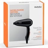 Babyliss Hårfön Travel Dry 2000 5344E