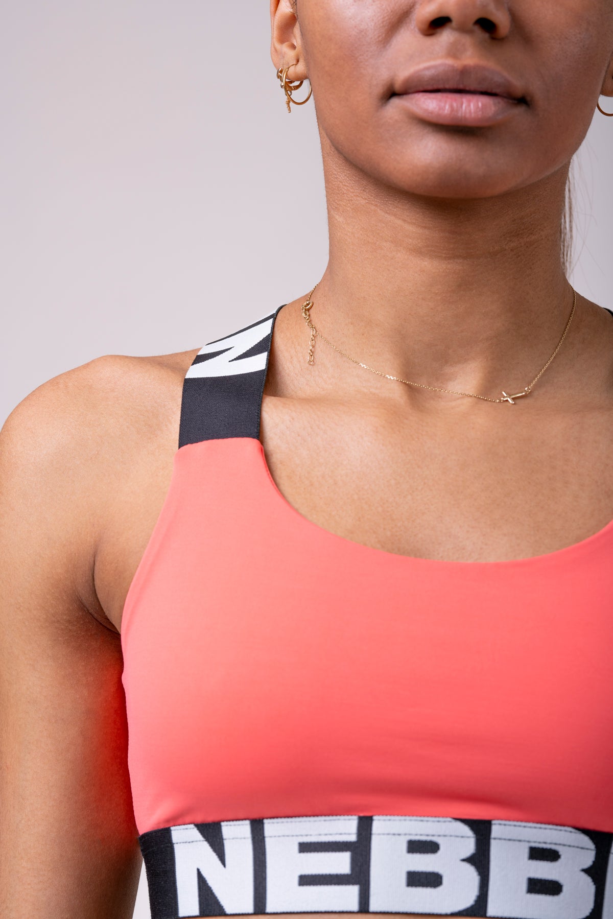 Nebbia Hero Iconic Sports Bra, peach
