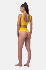 NEBBIA Miami Sporty Bikini Top, yellow