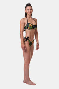 NEBBIA Earth Powered Bikini Top, jungle green