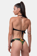 NEBBIA Earth Powered Bikini Top, jungle green