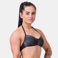 NEBBIA Earth Powered Bikini Top, volcanic black