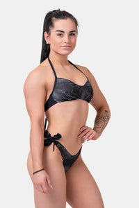 NEBBIA Earth Powered Bikini Top, volcanic black
