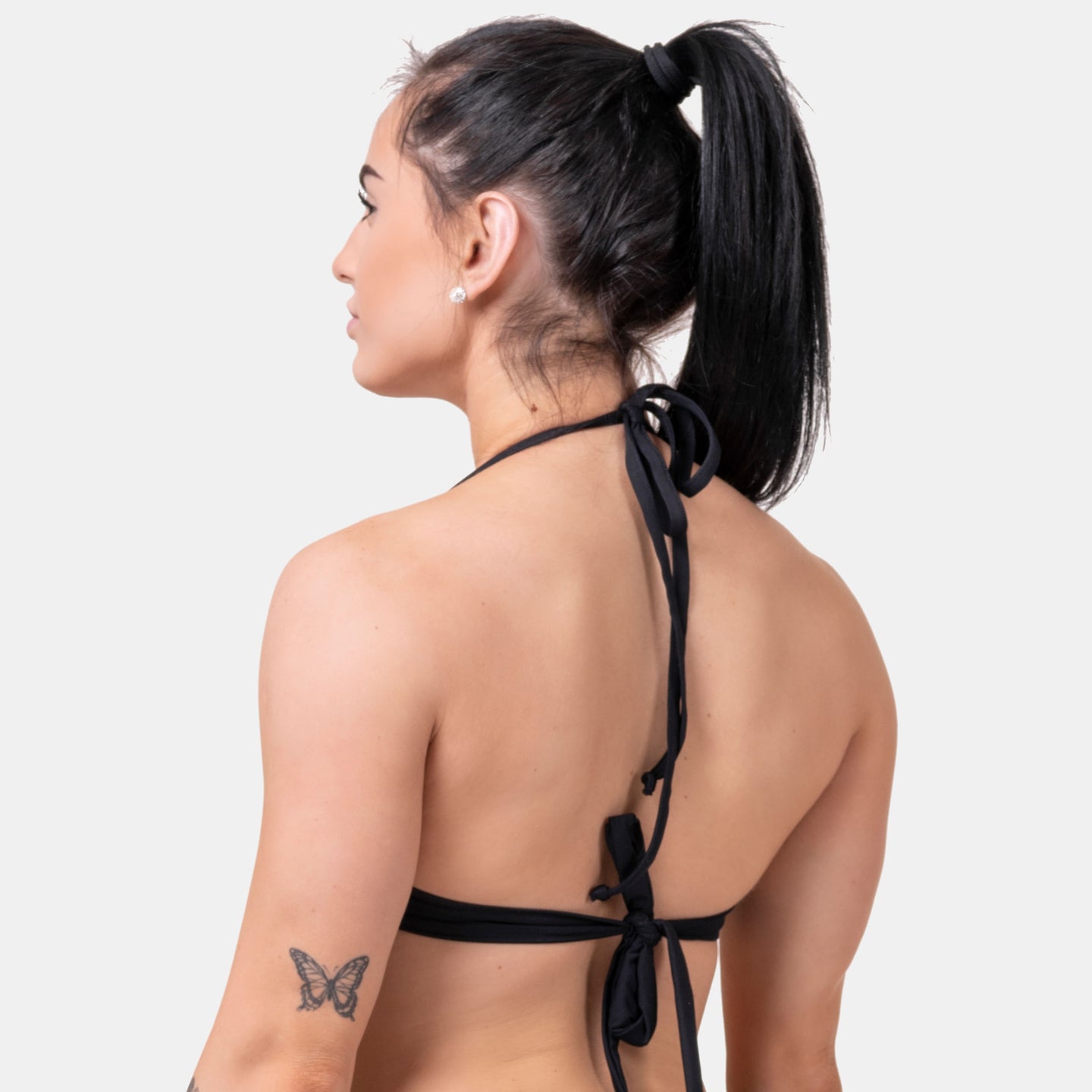 NEBBIA Earth Powered Bikini Top, volcanic black