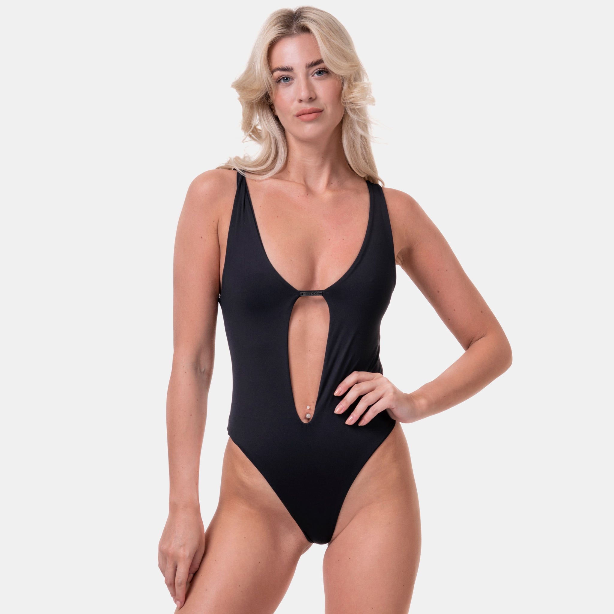 NEBBIA One Color Monokini, black