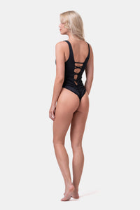 NEBBIA One Color Monokini, black