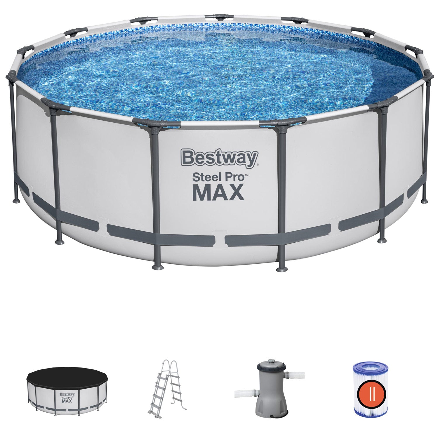 Bestway Pool Steel Pro Max 3,96 x 1,22m ClickConnect