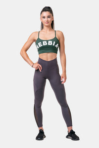 Nebbia Fit & Smart High Waist Tights, marron