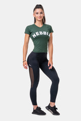 Nebbia High Waist Mesh Tights, black