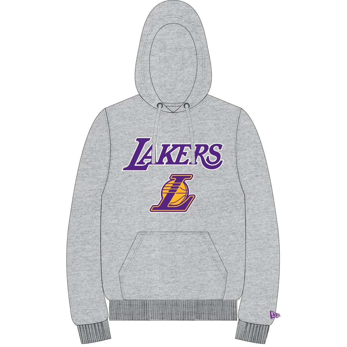 New Era NOS NBA REGULAR HOODY LOSLAK  Hgrtrp