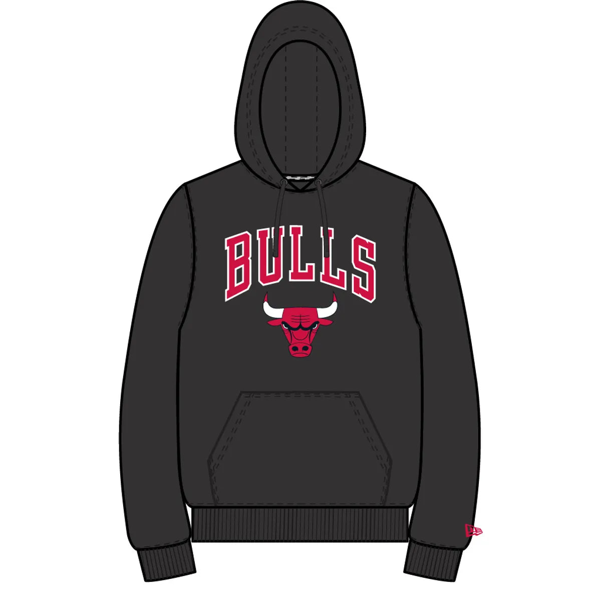 New Era NOS NBA REGULAR HOODY CHIBUL  Blkfdr