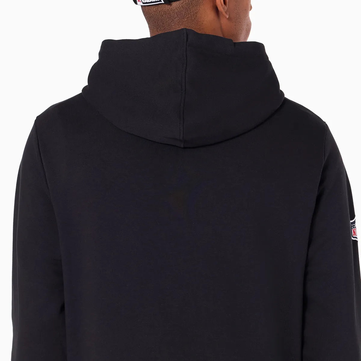 New Era NOS NFL REGULAR HOODY LASRAI  Blkwhi