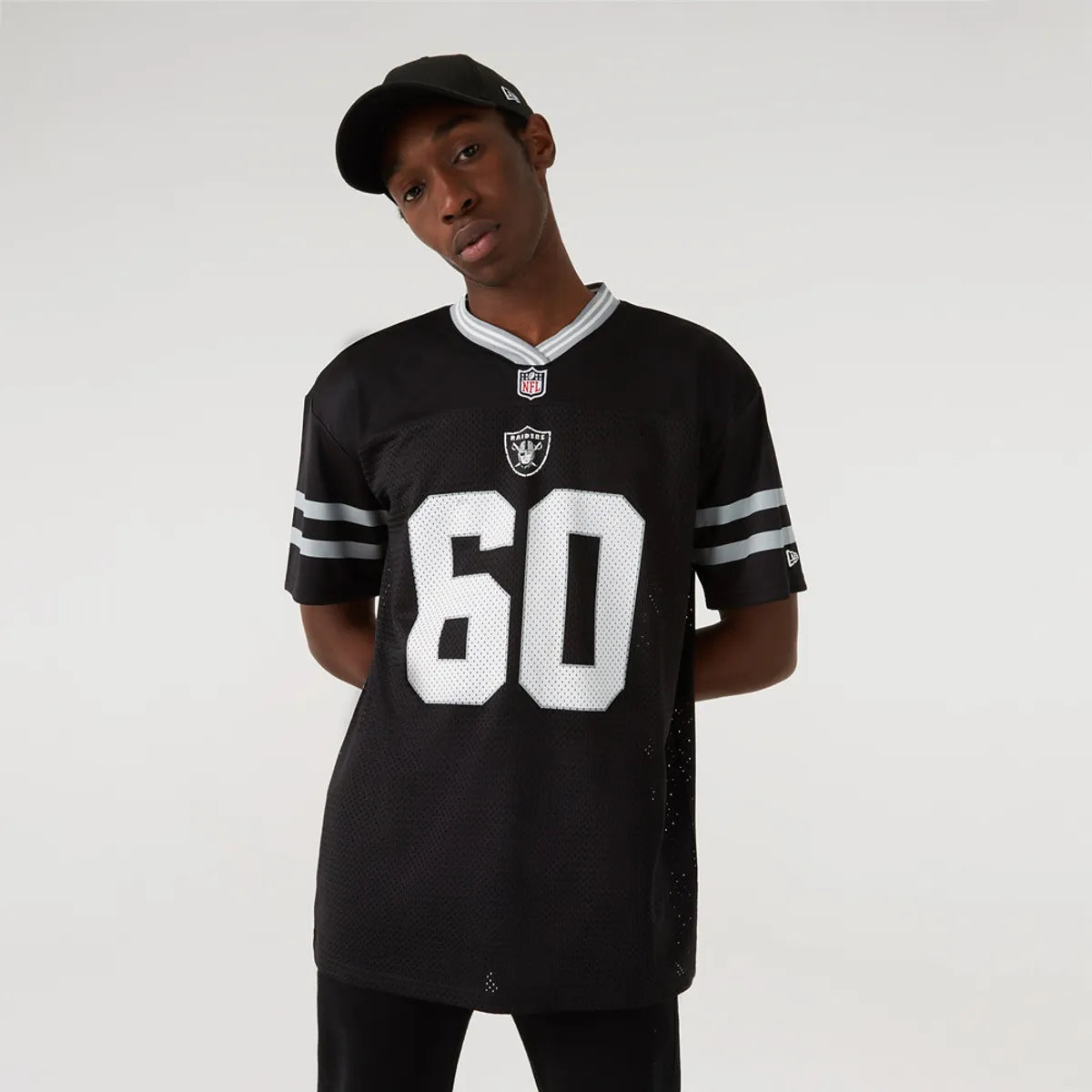 New Era NOS NFL MESH TEE LASRAI  Blkwhi