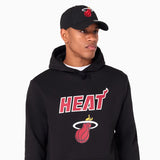 New Era NOS NBA REGULAR HOODY MIAHEA  Blk