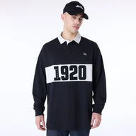 New Era NE DROP SHLDR RUGBY SHIRT NEW Blk
