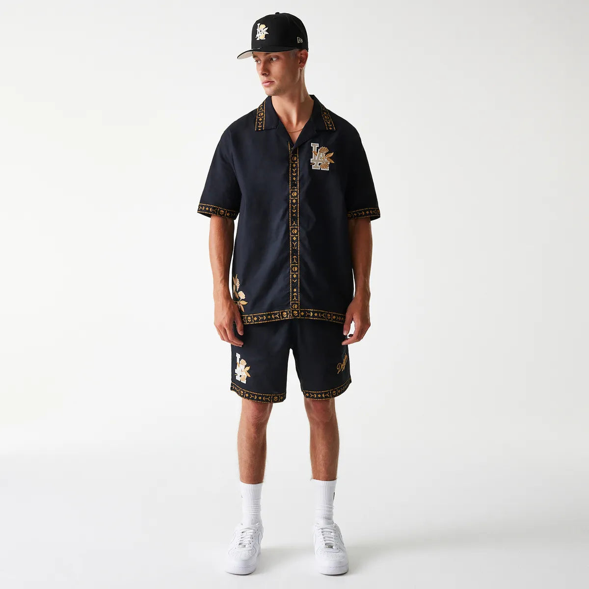 New Era MLB TAPING REVERE SHIRT LOSDO Blk