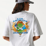 New Era MLB BASEBALL GRPHC OS TEE LOS Whi