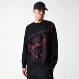 New Era NBA KNIT SWEATER CHIBUL  Blk