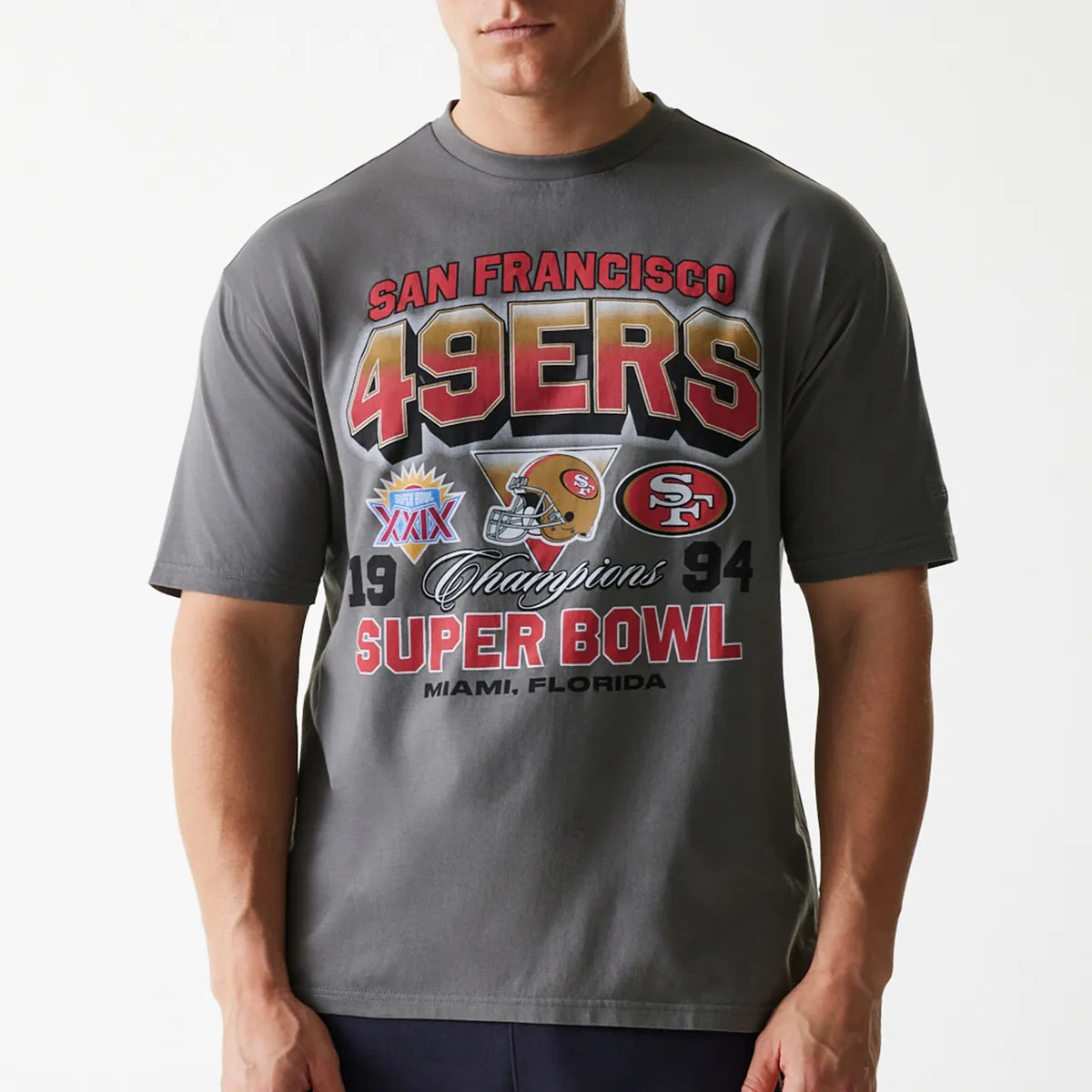 New Era NFL WASHED SUPER BOWL OS TEE  Dgr