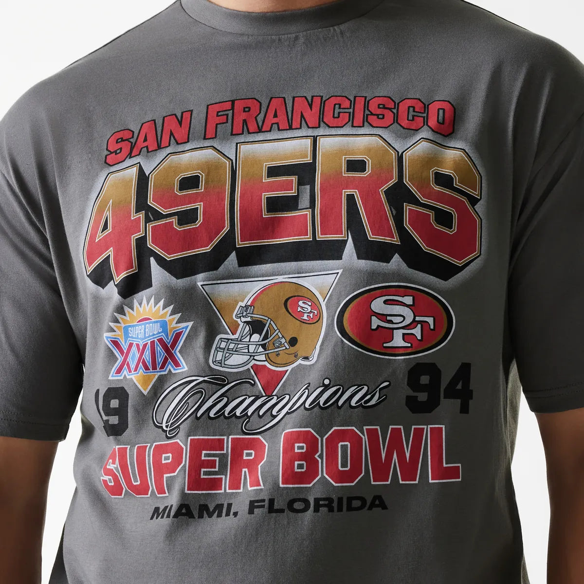 New Era NFL WASHED SUPER BOWL OS TEE  Dgr