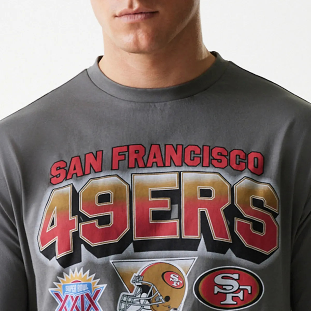 New Era NFL WASHED SUPER BOWL OS TEE  Dgr