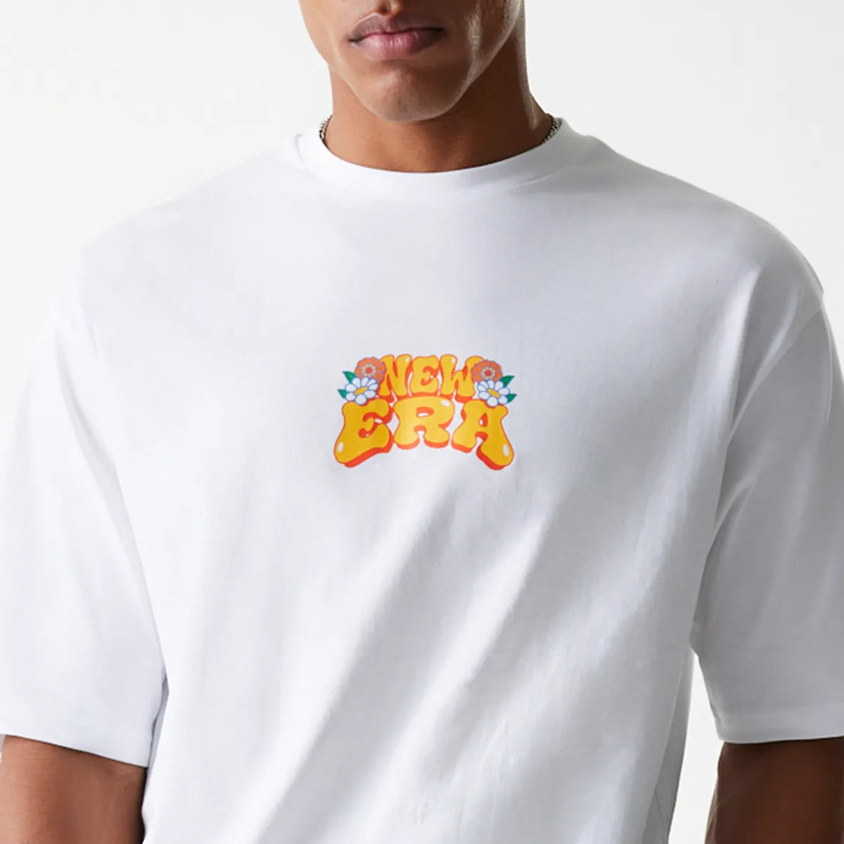 New Era NE OS GRPHC TEE 2 NEWERA  Whi