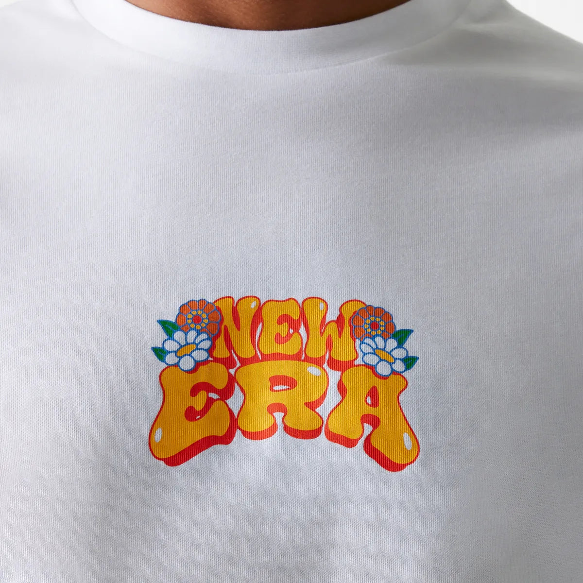 New Era NE OS GRPHC TEE 2 NEWERA  Whi