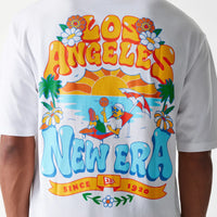 New Era NE OS GRPHC TEE 2 NEWERA  Whi