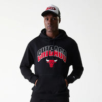 New Era NBA ARCH GRPHC OS HOODIE CHIB Blk