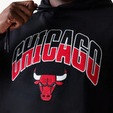 New Era NBA ARCH GRPHC OS HOODIE CHIB Blk