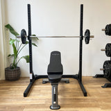TITAN LIFE PRO Squat Stand Skivstångställning – kompakt styrka för ditt hemmagym