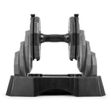 Gymstick Justerbar hantel Quick-Lock Dumbbell – En hel hantelpark i en enda vikt Ställbar 22,5kg