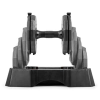 Gymstick Justerbar hantel Quick-Lock Dumbbell – En hel hantelpark i en enda vikt Ställbar 22,5kg