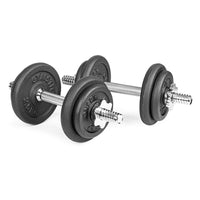 Gymstick Justerbart Hantelset 20 kg – allt du behöver i ett kompakt paket