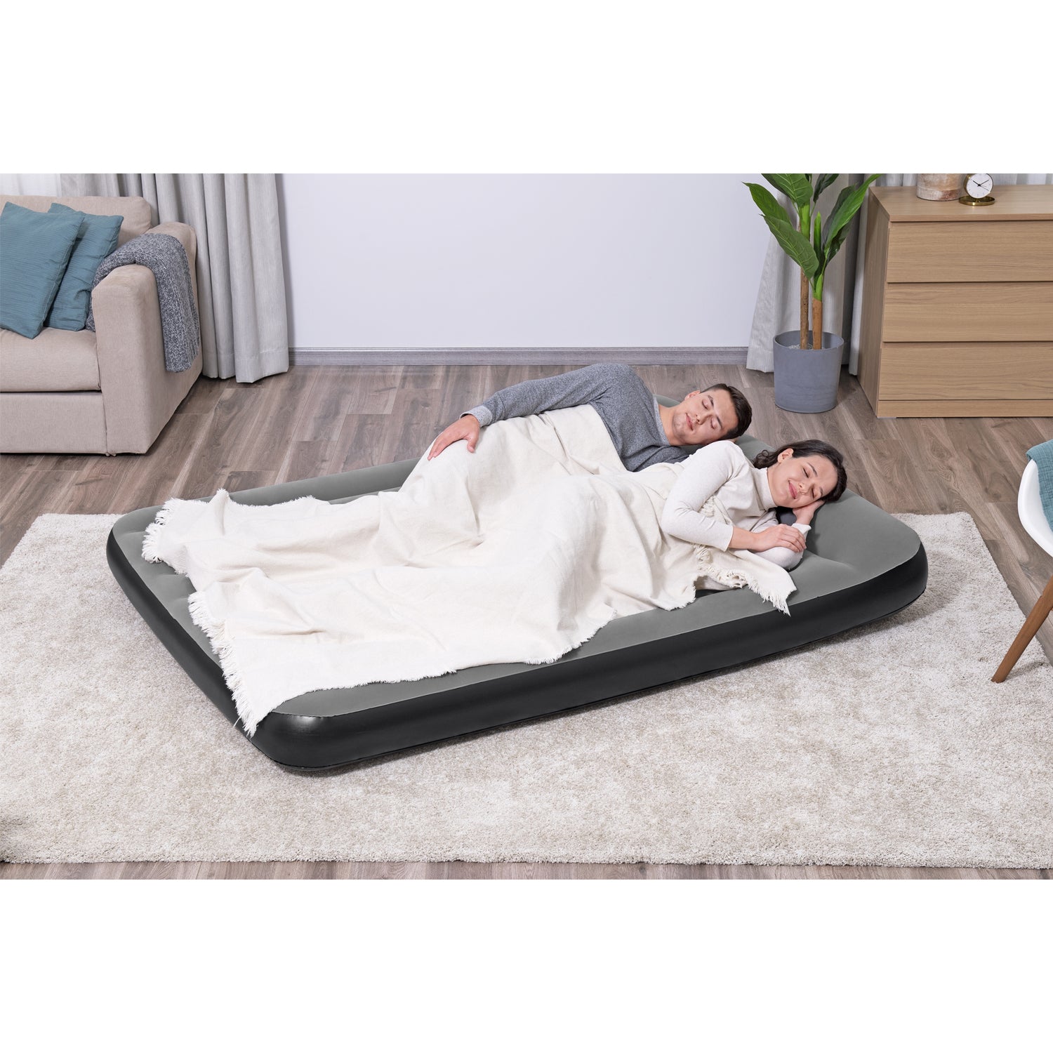 Bestway Luftmadrass Tritech 2.03m x 1.52m x 30cm