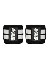 Gorilla Wear Elbow Wraps, black/white - 1,2 m