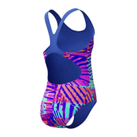 Speedo Girls Digital Allover Splashback Blue