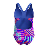 Speedo Girls Digital Allover Splashback Blue