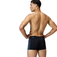 Speedo Mens Tech Panel Aquashort Blue