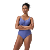 Speedo Womens Shaping AquaNite 1 Piece Blue