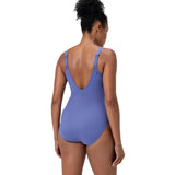Speedo Womens Shaping AquaNite 1 Piece Blue