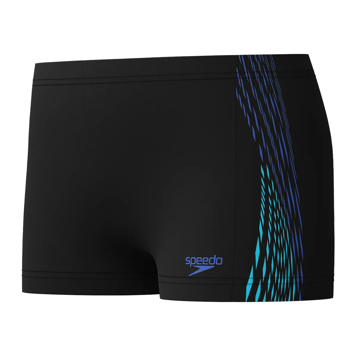 Speedo Boys Plastisol Placement Aquashort Blue