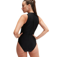 Speedo Hydrasuit Swimsuit Black