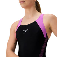 Speedo Womens Hyperboom Splice Racerback Purple